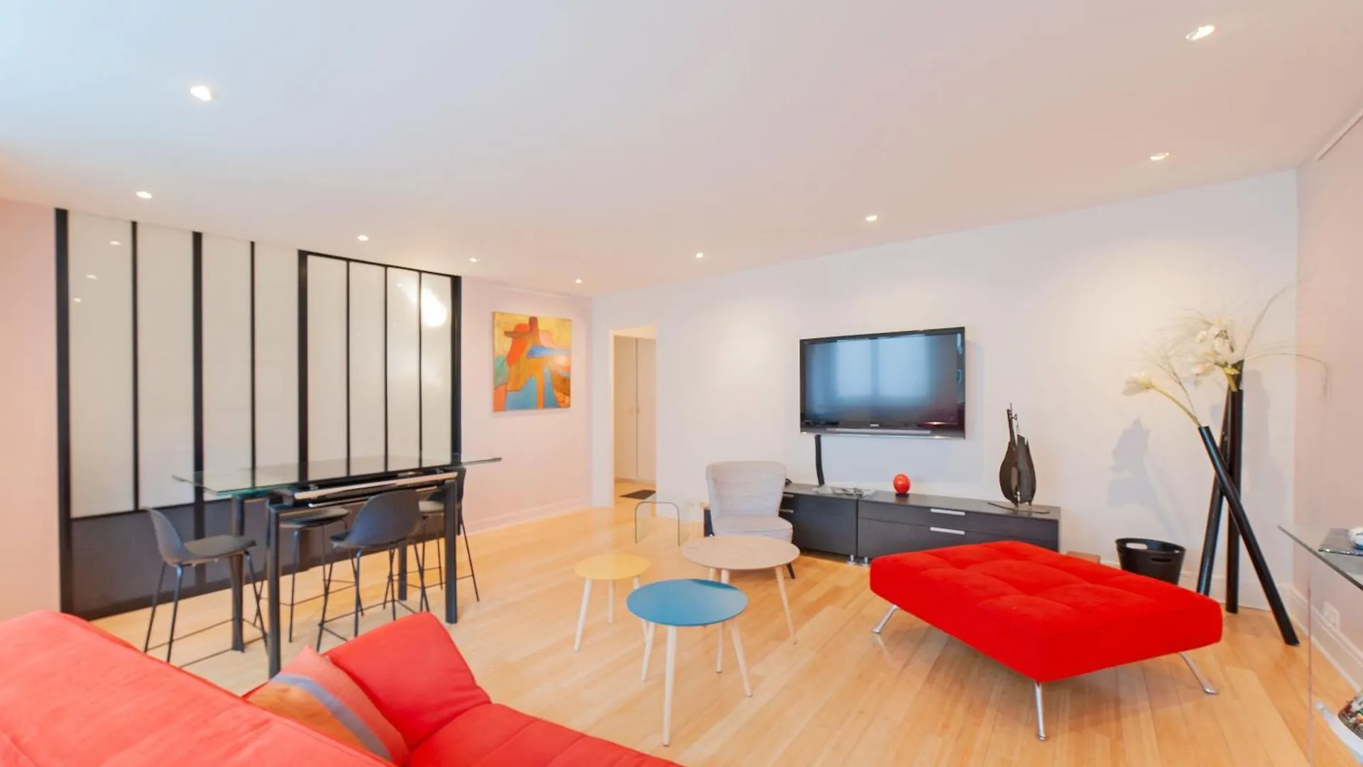 דירה פריז Large Pleasant Studio Alcove In Center צרפת